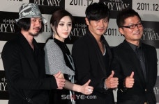 [포토] 영화 마이웨이 출연진 한자리에~