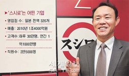 日 회전초밥 종가 ‘스시로’ 한국 입성