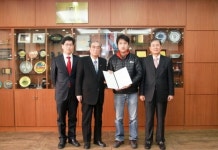 조양실업 전해수 회장, 동아대 학생에 첫 전은장학기금