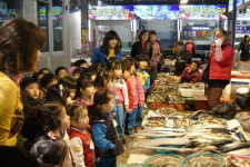 포항 죽도시장 체험학습장 변신