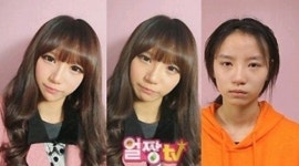 충격 한아름송이 3단계 얼짱 변신과정 대공개