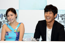 [포토] 민효린-오지호, 선남선녀의 미소