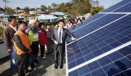 한화, 태양광에너지 설비 무료 지원