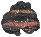 정겹게 구불거리는… 한지에 스민 산·강