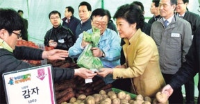 직접 계산하는 朴대통령