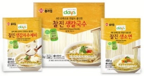 [새로 나왔어요] 대상FNF 종가집 생칼국수·생소면·생감자수제비·생만두피 외
