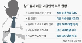 ‘창조경제 동력’ SW 고급인력 태부족