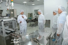 서울식약청장 일화 춘천공장 방문