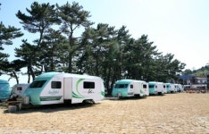 경북 동해안의 힐링여행 휴식처 ‘오류캠핑장’ 인기