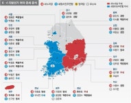 與野 모두 4곳 우세·6곳 접전…중원 최대 변수