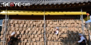 [포토] 강진 전통된장마을  담가온 메주익는 마을