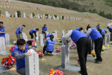 효성, 국립영천호국원과 월남참전용사 묘역정화 자매결연