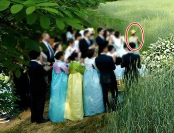 지춘희, 이나영-원빈 결혼식 하객으로 참석...'결혼 예복' 직접 준비