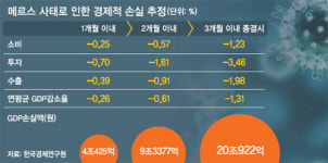 메르스 쇼크 확산… 경제 전반 피해 눈덩이