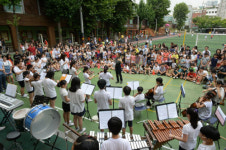 초등생들의 ‘런치음악회’