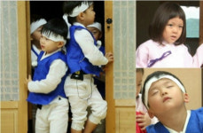 ‘슈퍼맨이돌아왔다’ 삼둥이+사랑+유토, 깜찍함 넘치는 천자문 대결…만세 “누룽지 황”