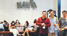 한류공연의 원조 난타 연습실을 가다