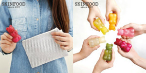 스킨푸드, 구미 베어 젤리 핸드 라인 6종 출시