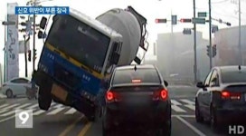 서산 레미콘 사고, 블랙박스에 포착된 사고 현장 보니...