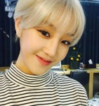 박보람, 금발로 염색한 머리 눈길…현재 44사이즈? 대박