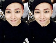 인기가요 방탄소년단, 랩몬스터 지드래곤 닮은꼴 셀카 공개