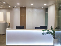 임대사무실에 자리잡은 테슬라 코리아