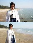 오윤아 근황 공개, ‘사임당’ 촬영 현장…아련한 눈빛으로 ‘시선 집중’