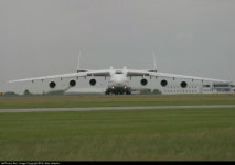 와일드캣 싣고 온 세계 최대 수송기 An-124는