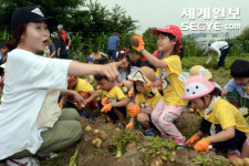 [포토] 내곡 사랑의 밭가꾸기