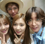 박태윤, 손대식-지효-쯔위와 ‘해피투게더’ 출연 인증 샷…‘화기애애’