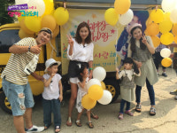 현영, 딸 다은이 생일 맞아 엄마는 고슴도치 촬영장에 피자 선물