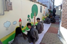 벽화 하나 그렸을 뿐인데… 전주 노송동 골목길 화려한 변신