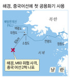 서해 불법조업 중국어선… 해경, 첫 공용화기 사용
