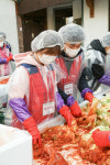 현대산업개발, 김장나눔 봉사활동 실시