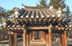 [포토] 전북 부안군 보안면 월천리의 효자각과 효자문