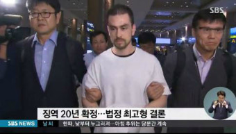 '이태원 살인사건' 패터슨 징역 20년 확정, 누리꾼들 
