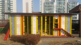 강동구, 청사 옥상에 고양이 쉼터… 공공기관 첫 조성