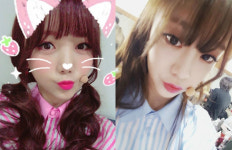 인기가요 러블리즈, 케이-지수 인증샷 모두모두 감사해요