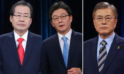 주제 상관없는 네거티브 난무… 후보도 보는 사람도 한숨