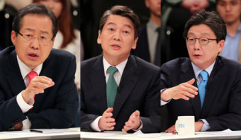 안철수·홍준표·유승민 “단일화 없다”