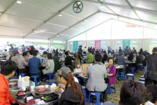 한우 숯불구이 축제 성황리 개최!