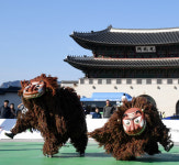 “얼쑤” 북청사자놀음 공연