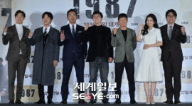 [포토] 영화 1987 출연진 한자리에