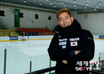 [김기자의 현장人] '빙판 위의 불꽃' 장애인하키 한민수 선수, 