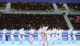 [포토] 태권도, 16년 만에 평양 공연