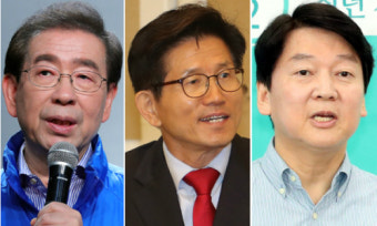 김문수·안철수, 서울시장 후보 단일화 기싸움