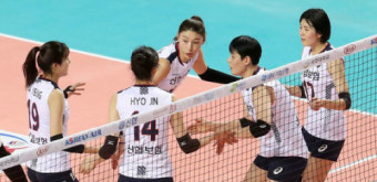 한국 여자배구, 터키에 0-3 완패…2연패로 4주차 마무리