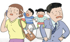 아이 못 낳는 사회…맞벌이 부부 육아 전쟁