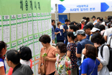 [포토] 중랑구 오늘은 일자리 구하는 날…