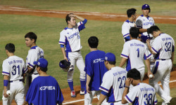 대만 ‘실업 야구’에 무릎 꿇은 한국 야구…1득점 충격패